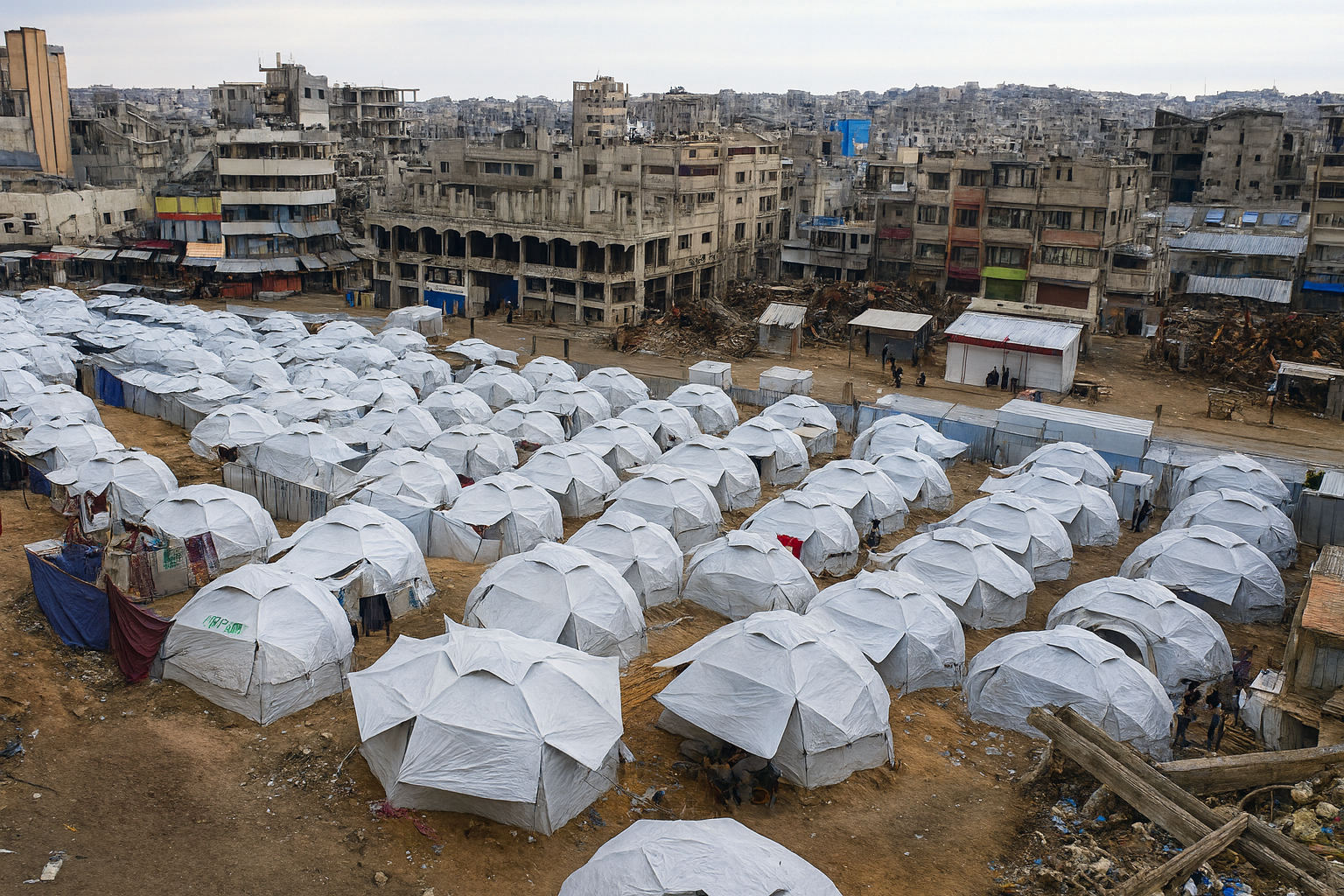 Gaza Tents | Palestine Relief Family & School Tents | Humanitarian Shelter